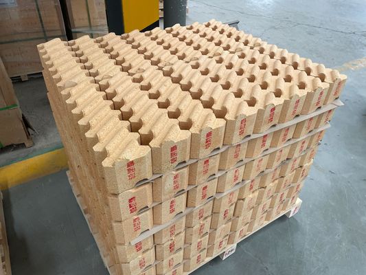 satın al 80-83% Al2O3 Çapa Tuğla Yüksek Alüminyum Özel Yüksek Sıcaklıklı Yangın Tuğla online manufacture