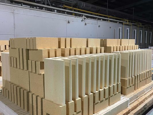 satın al Al2O3 55-70% Alümina Ateş Tuğla Özel Şekil Yüksek Alümina Tuğlaları online manufacture