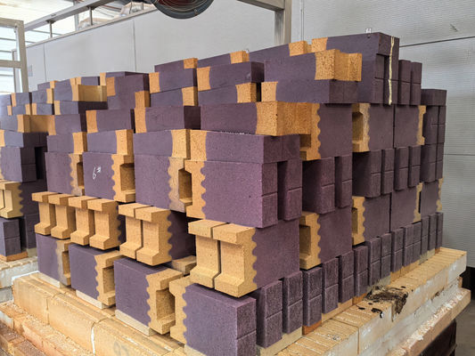 satın al Hatarlı atık yakma fırınlarına uygulanan krom-tsirkonyum korundum bileşik yalıtım tuğla. online manufacture