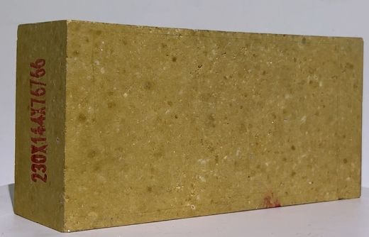 satın al Light Yellow High Alumina Refractory Brick with Ash 0.3% and High Porocity of 22% online manufacture